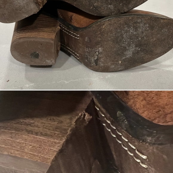 💥SOLD!💥Lucky Brand Cowboy Boots - Picture 6 of 9